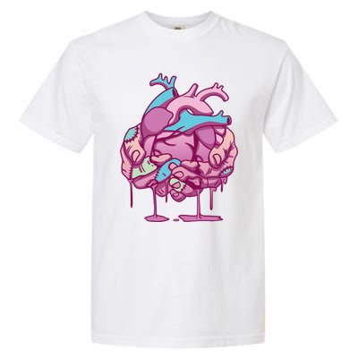 Anime Aesthetic Pastel Goth Zombie Heart Gifts Garment-Dyed Heavyweight T-Shirt