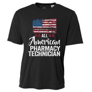 All American Pharmacy Technician 4th of July Family Matching Cooling Performance Crew T-Shirt