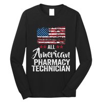 All American Pharmacy Technician 4th of July Family Matching Long Sleeve Shirt