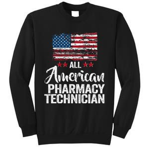 All American Pharmacy Technician 4th of July Family Matching Sweatshirt