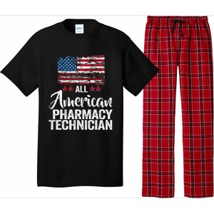 All American Pharmacy Technician 4th of July Family Matching Pajama Set