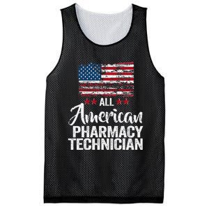 All American Pharmacy Technician 4th of July Family Matching Mesh Reversible Basketball Jersey Tank