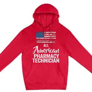 All American Pharmacy Technician 4th of July Family Matching Premium Pullover Hoodie