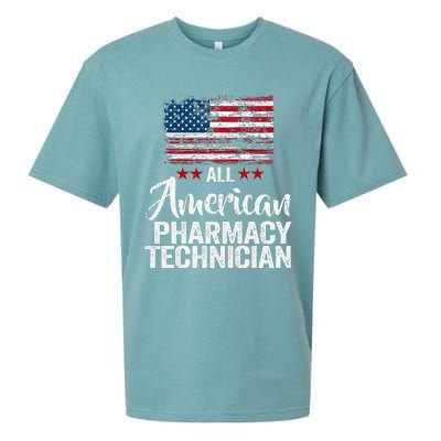 All American Pharmacy Technician 4th of July Family Matching Sueded Cloud Jersey T-Shirt