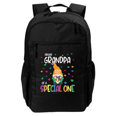 Autism Awareness Proud Grandpa Family Matching Gift Backpack