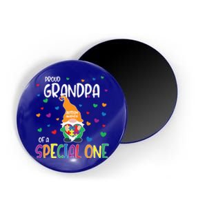 Autism Awareness Proud Grandpa Family Matching Gift Magnet