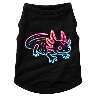 Axolotl Animal Pop Art Cute Axolotl Lover Doggie Tank
