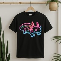 Axolotl Animal Pop Art Cute Axolotl Lover T-Shirt