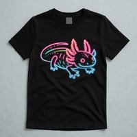 Axolotl Animal Pop Art Cute Axolotl Lover T-Shirt