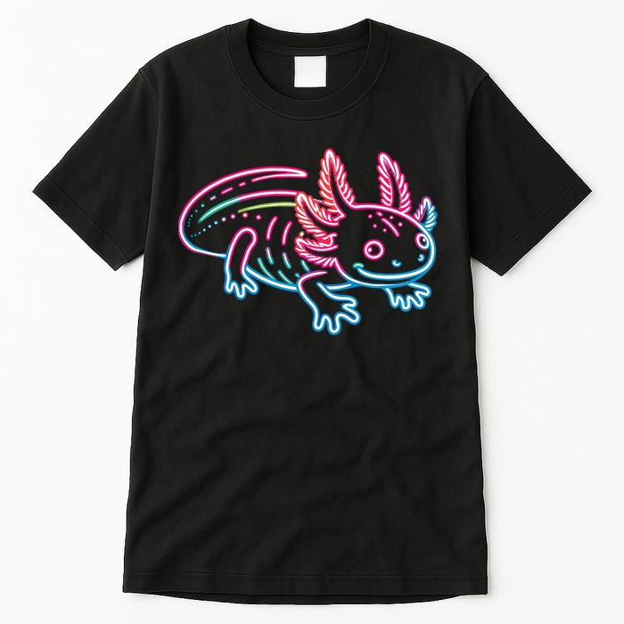 Axolotl Animal Pop Art Cute Axolotl Lover Tall T-Shirt