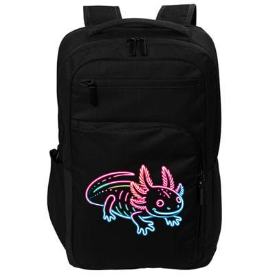 Axolotl Animal Pop Art Cute Axolotl Lover Impact Tech Backpack