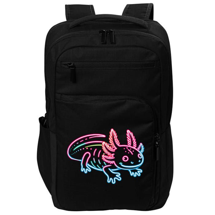 Axolotl Animal Pop Art Cute Axolotl Lover Impact Tech Backpack