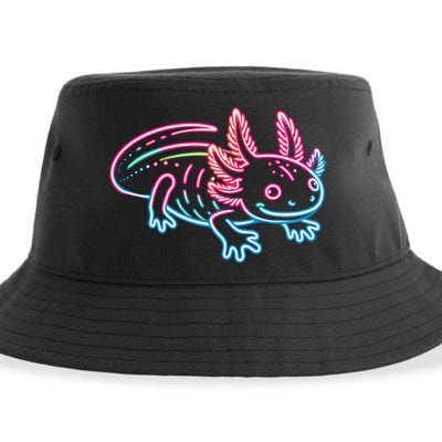 Axolotl Animal Pop Art Cute Axolotl Lover Sustainable Bucket Hat