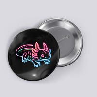 Axolotl Animal Pop Art Cute Axolotl Lover Button