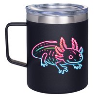 Axolotl Animal Pop Art Cute Axolotl Lover 12oz Stainless Steel Coffee Mug