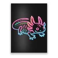 Axolotl Animal Pop Art Cute Axolotl Lover Poster