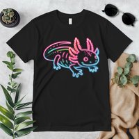 Axolotl Animal Pop Art Cute Axolotl Lover Premium T-Shirt