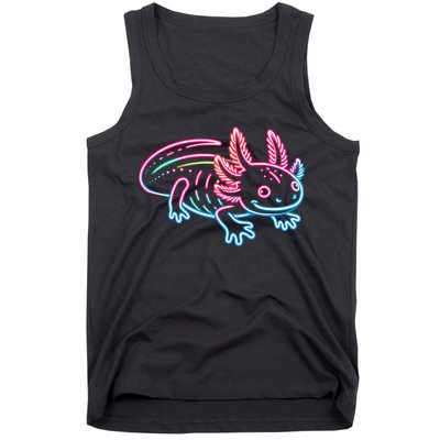 Axolotl Animal Pop Art Cute Axolotl Lover Tank Top