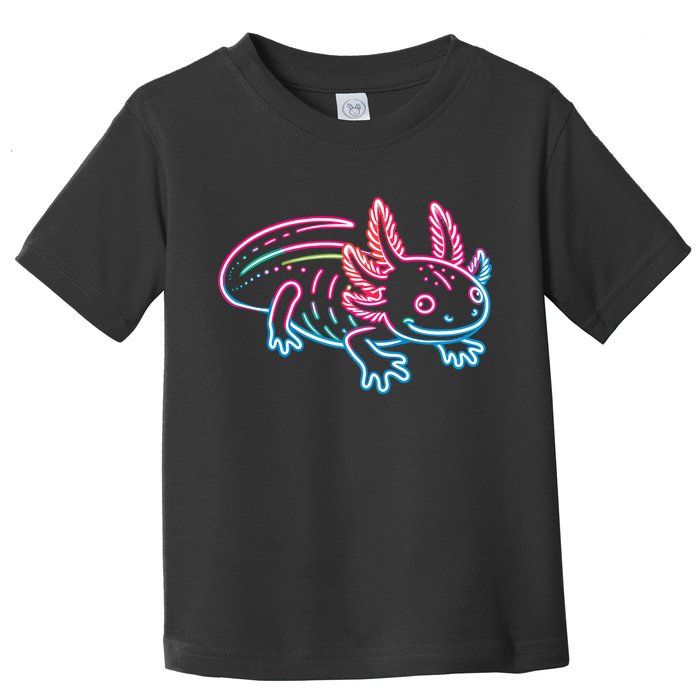 Axolotl Animal Pop Art Cute Axolotl Lover Toddler T-Shirt