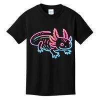 Axolotl Animal Pop Art Cute Axolotl Lover Kids T-Shirt