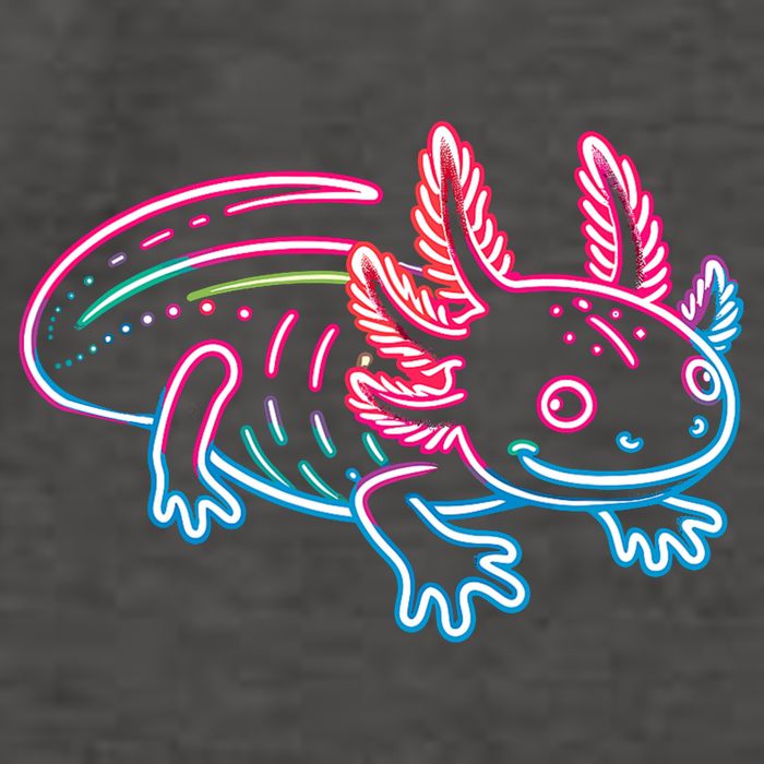 Axolotl Animal Pop Art Cute Axolotl Lover Vector Backpack