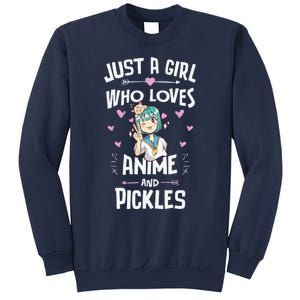 Anime And Pickles Gifts For Daughter And Girls Sweatshirt