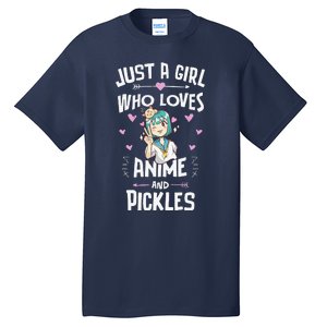 Anime And Pickles Gifts For Daughter And Girls Tall T-Shirt