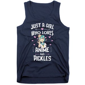 Anime And Pickles Gifts For Daughter And Girls Tank Top