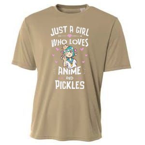 Anime And Pickles Gifts For Daughter And Girls Cooling Performance Crew T-Shirt