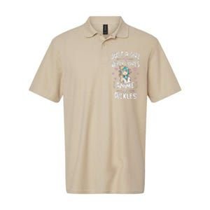 Anime And Pickles Gifts For Daughter And Girls Softstyle Adult Sport Polo