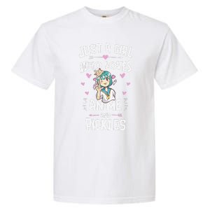 Anime And Pickles Gifts For Daughter And Girls Garment-Dyed Heavyweight T-Shirt