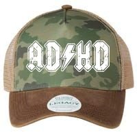 ADHD ADD Parody Rock And Roll Entourage Music Funny Legacy Tie Dye Trucker Hat