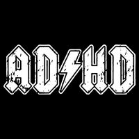 ADHD ADD Parody Rock And Roll Entourage Music Funny Impact Tech Backpack