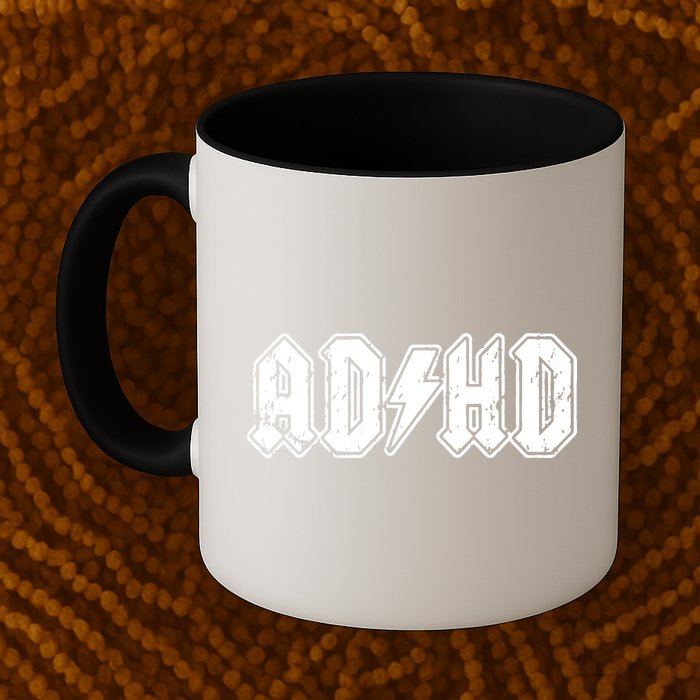 ADHD ADD Parody Rock And Roll Entourage Music Funny Mug
