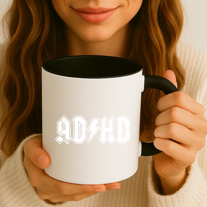 ADHD ADD Parody Rock And Roll Entourage Music Funny Mug