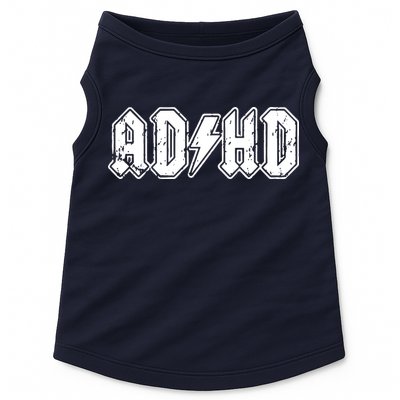 ADHD ADD Parody Rock And Roll Entourage Music Funny Doggie Tank