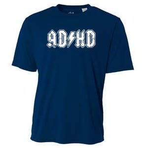 ADHD ADD Parody Rock And Roll Entourage Music Funny Cooling Performance Crew T-Shirt