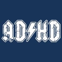 ADHD ADD Parody Rock And Roll Entourage Music Funny Button