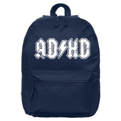 ADHD ADD Parody Rock And Roll Entourage Music Funny 16 in Basic Backpack