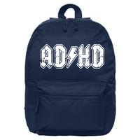 ADHD ADD Parody Rock And Roll Entourage Music Funny 16 in Basic Backpack