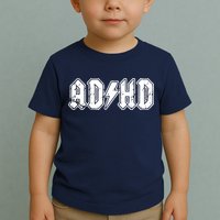 ADHD ADD Parody Rock And Roll Entourage Music Funny Toddler T-Shirt