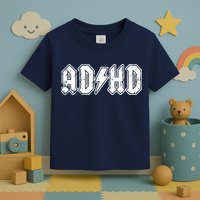 ADHD ADD Parody Rock And Roll Entourage Music Funny Toddler T-Shirt