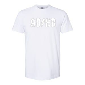 ADHD ADD Parody Rock And Roll Entourage Music Funny Softstyle CVC T-Shirt