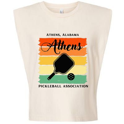 Athens Alabama Pickleball Association Garment-Dyed Women's Muscle Tee