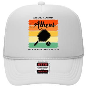 Athens Alabama Pickleball Association High Crown Mesh Back Trucker Hat