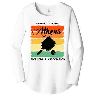 Athens Alabama Pickleball Association Women's Perfect Tri Tunic Long Sleeve Shirt