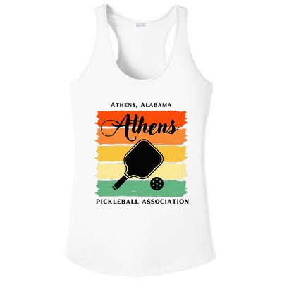 Athens Alabama Pickleball Association Ladies PosiCharge Competitor Racerback Tank