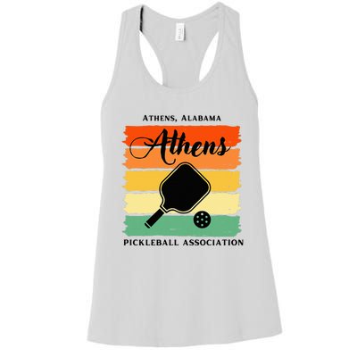 Athens Alabama Pickleball Association Women's Racerback Tank