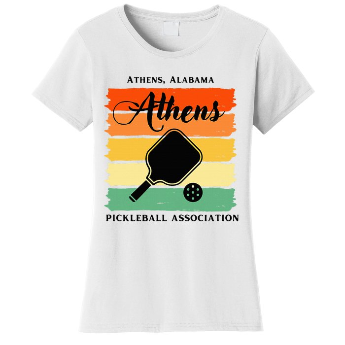 Athens Alabama Pickleball Association Women's T-Shirt