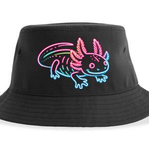 Axolotl Animal Pop Art Cute Axolotl Lover Sustainable Bucket Hat